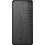 HP OmniDesk Desktop M02-0065m PC Gray wood