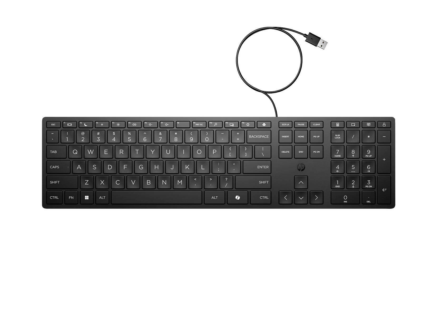 HP Wired Desktop 320K Keyboard