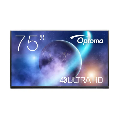Optoma 3752RK 75-inch Interactive Flat Panel 75-inch 4K UHD display